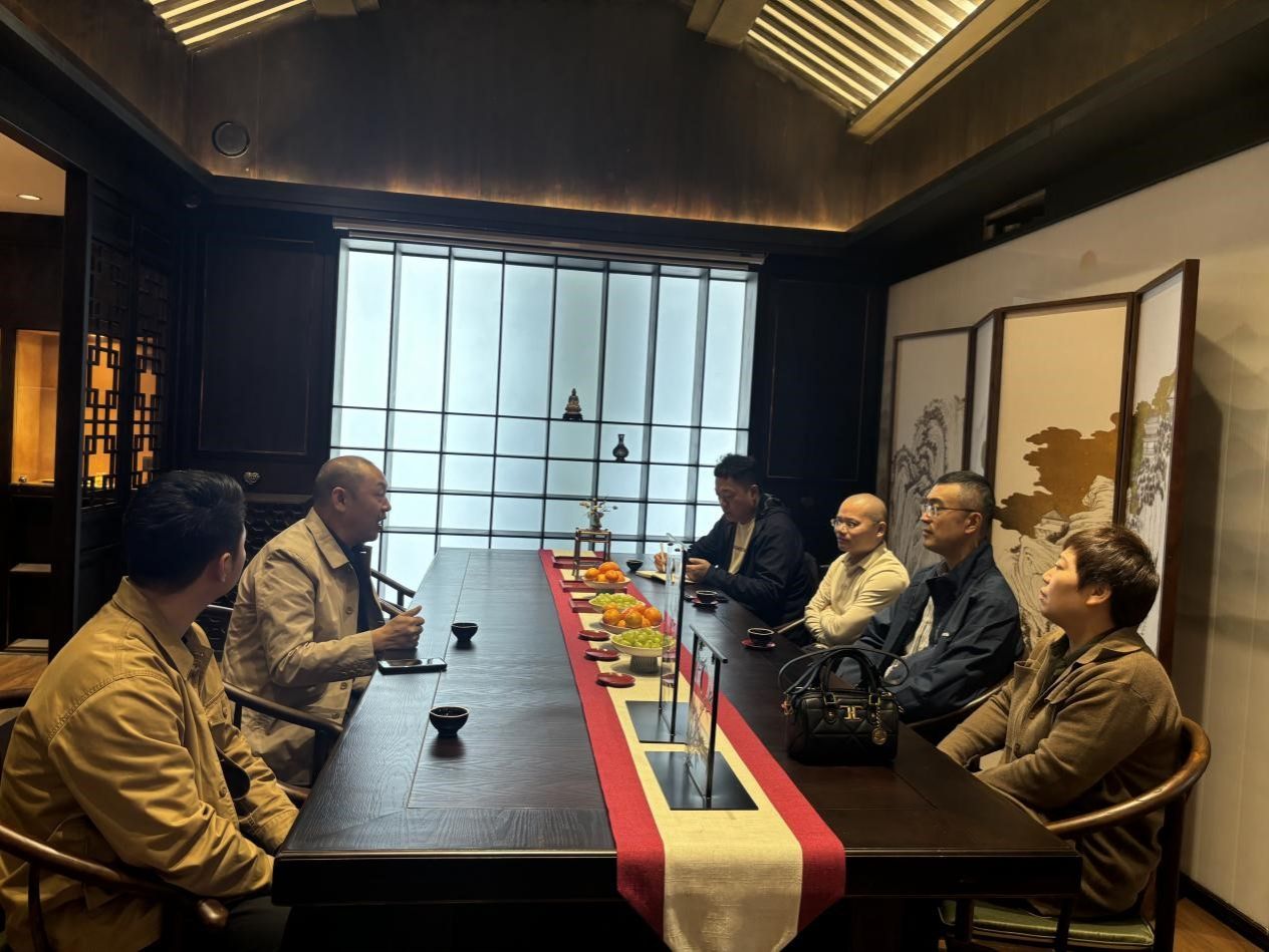 百年校庆丨公司领导带队走访员工企业四川匠铸文化艺术品有限责任公司